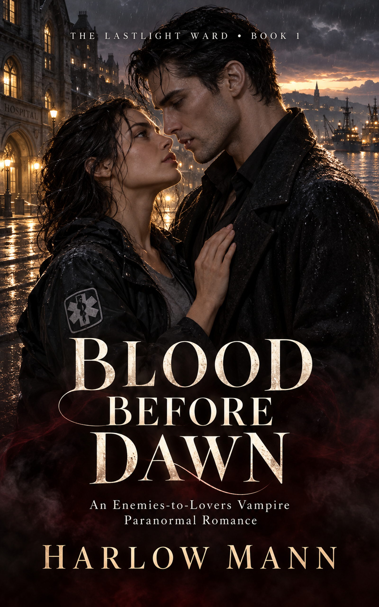 Blood Before Dawn by Harlow Mann book cover